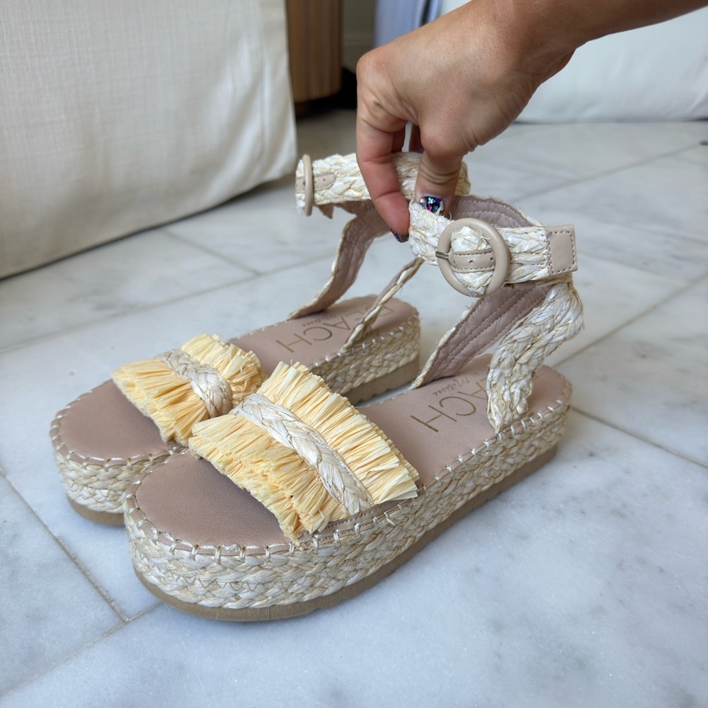 BEACH by Matisse Raffia Sandals